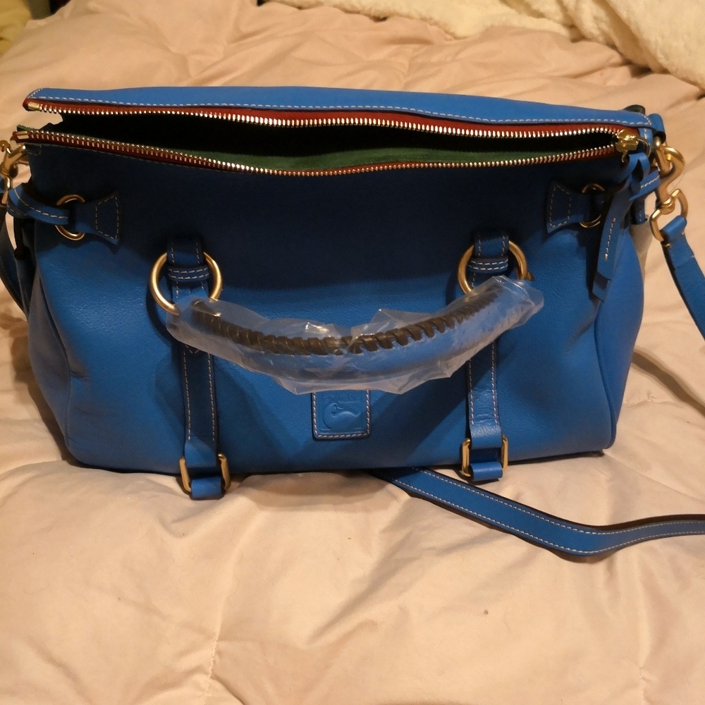 SOLD/NWT Dooney & Bourke Med Raleigh Dusty Blue